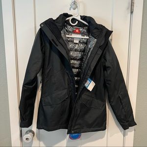 NWT Columbia OmniHeat Interchange 2-in-1 Hooded Jacket - Women’s M